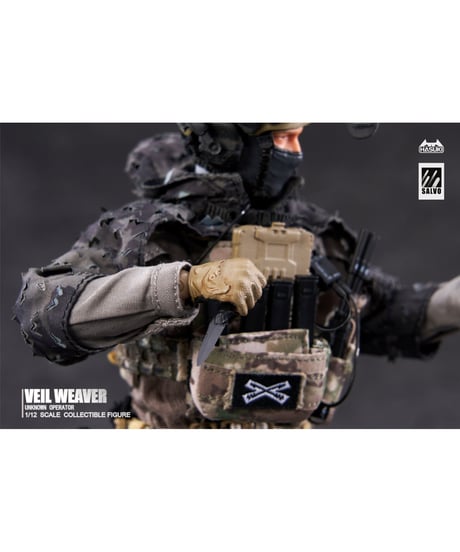 【予約】SALVOシリーズ SA04 ヴェイル・ウィーバー 1/12 完成品アクションフィギュア　［HASUKI］