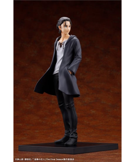 【予約】OSHI WORKS エレン・イェーガー The Final Season ver.　PVC塗装済み完成品　進撃の巨人 The Final Season　[コトブキヤ]