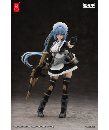 RA-02 タクティカルメイド 常磐和音 1/12 完成品アクションフィギュア　［蝸之殼Snail Shell］
