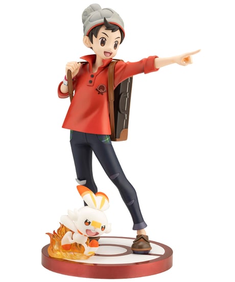 『ポケットモンスター』シリーズ　ARTFX J マサル with ヒバニー　1/8　PVC塗装済み完成品