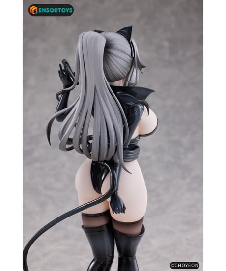 【予約】猫の女 Happyちゃん 1/6 完成品フィギュア 異色版　［ENSOUTOYS］