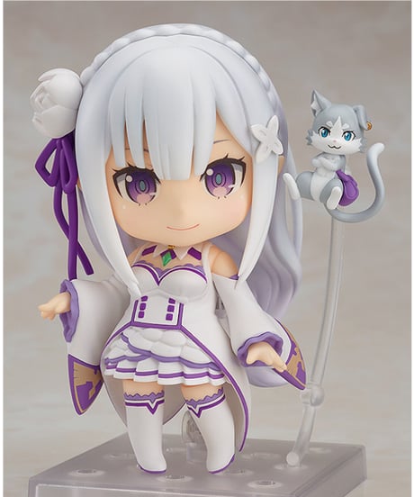 ねんどろいど エミリア　塗装済み可動フィギュア　Re:ゼロから始める異世界生活　［グッドスマイルカンパニー］