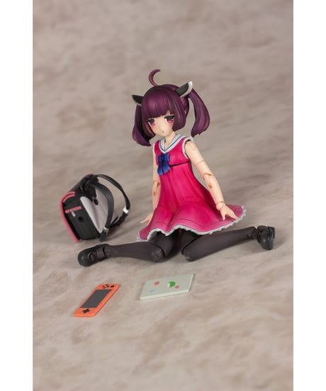プラスチックキット「プラフィア　東北きりたん（ミニフィギュア同梱セット）」　1/12　東北ずん子・ずんだもんプロジェクト　[PLUM]