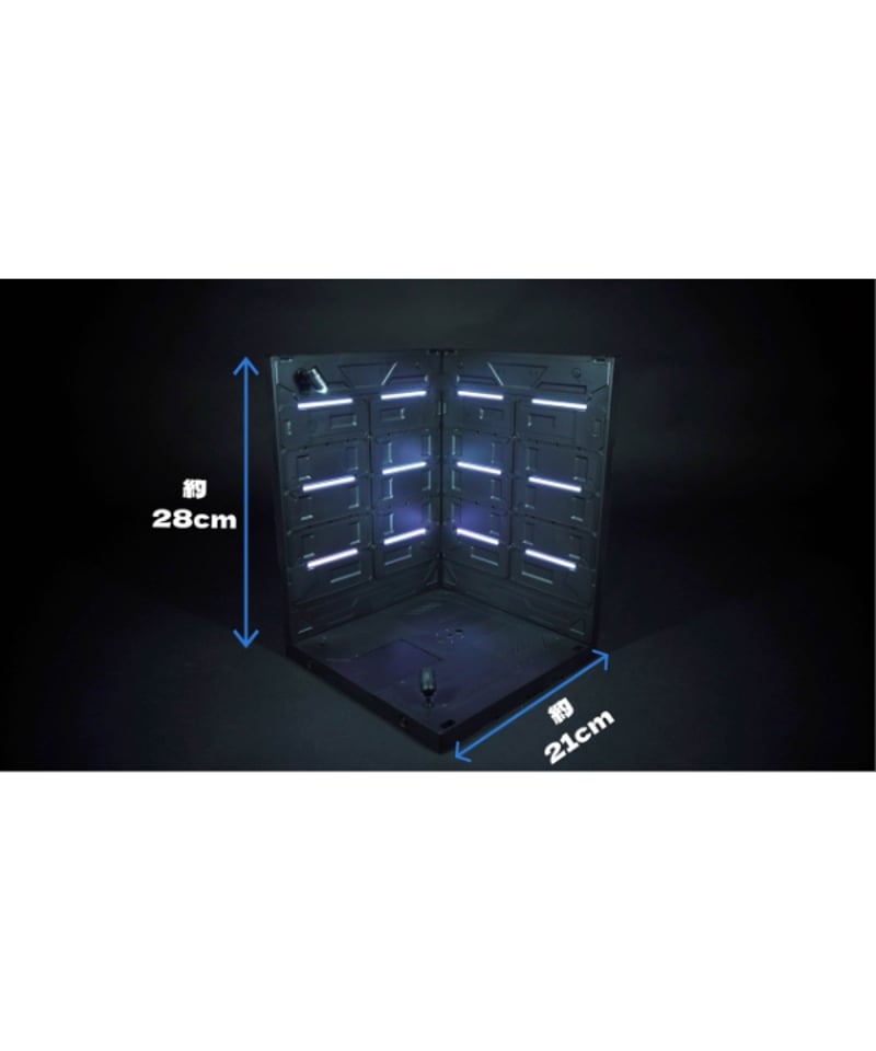 ワンダーウェイ LEDハンガーベース ブルーブラック（塗装済み） WONDER WAY LEDハンガーベース（塗装済み）ブルーブラック