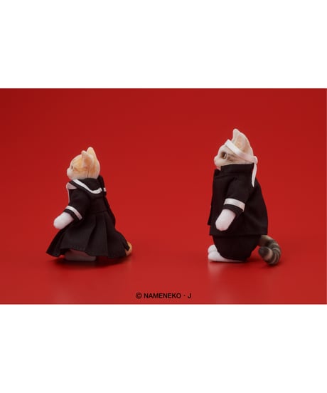 DIGKawaiiACTION 『なめ猫』又吉＆トラ子セット　彩色済完成品可動フィギュア