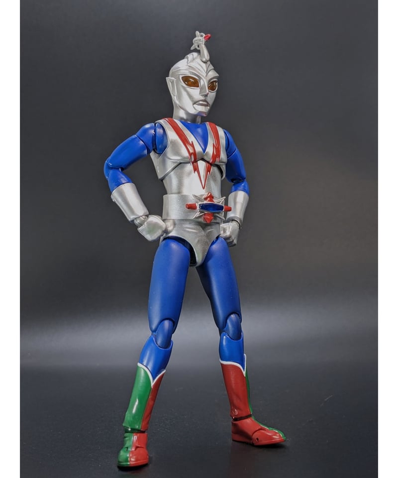 HAF ゾーンファイター Ver.2 流星人間ゾーン 彩色済み完成品