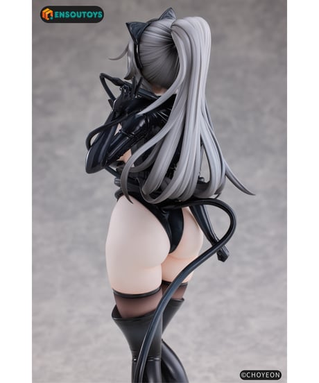 【予約】猫の女 Happyちゃん 1/6 完成品フィギュア 異色版　［ENSOUTOYS］
