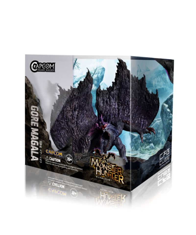CAPCOM FIGURE BUILDER CUBE MONSTER HUNTER 4体セット