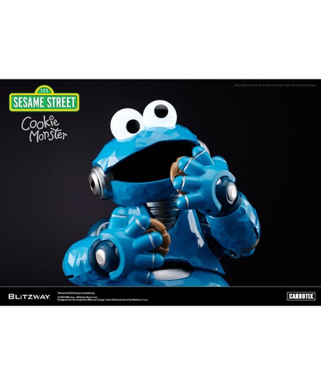 CARBOTIX COOKIE MONSTER　クッキーモンスター　セサミストリート