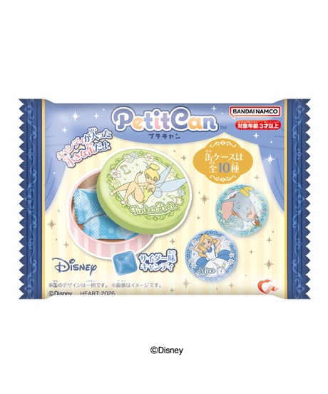 【予約】プチキャン／ディズニークラシック　10個入1BOX 　［ハート］
