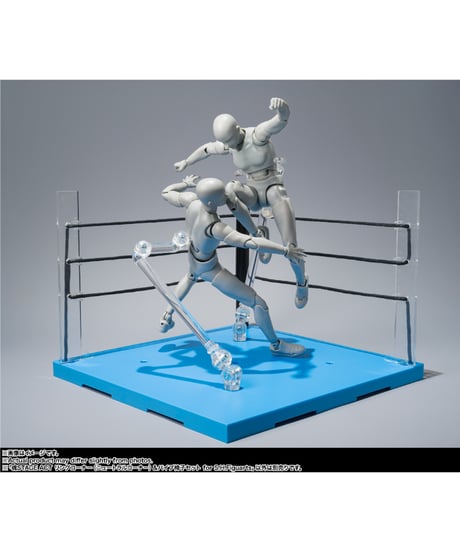魂STAGE ACT リングコーナー（ニュートラルコーナー）＆パイプ椅子セット for S.H.Figuarts　［バンダイ］