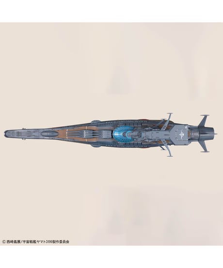 1/1000 波動実験艦 銀河 [3199]　ヤマトよ永遠に REBEL3199　プラモデル　［バンダイ］