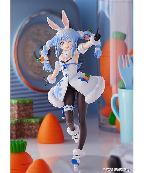 ホロライブプロダクション　POP UP PARADE 兎田ぺこら/さくらみこ/宝鐘マリン　プラスチック製 塗装済み完成品