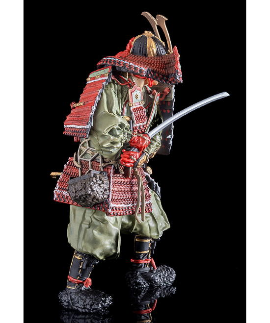 PLAMAX 1/12 鎌倉時代の鎧武者（再販） 組み立て式プラスチックモデル