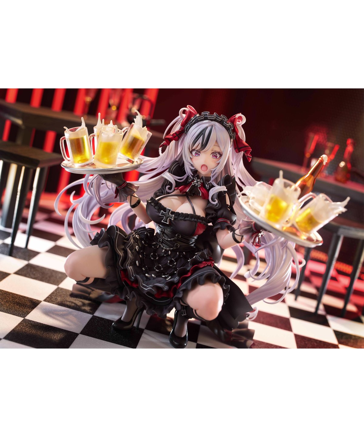 あみあみ限定版⭐️アズールレーン エルベ 見せ場訪れず？ 1/7 完成品フィギュア 1/7スケールフィギュア アズールレーン エルベ 見せ場訪れず