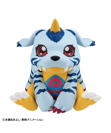 【予約】【送料無料】るかっぷ デジモンアドベンチャー ガブモン【再販】　彩色済みフィギュア　［メガハウス］