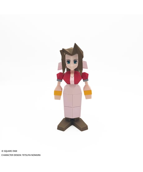 【予約】FINAL FANTASYVII ポリゴンソフビ エアリス・ゲインズブール　［スクウェア・エニックス］