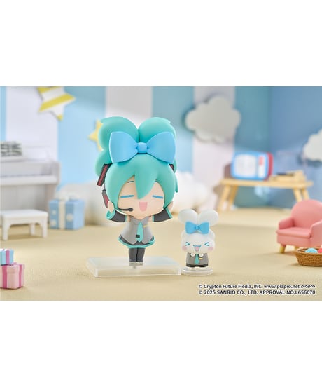 【予約】初音ミク×シナモロール デフォルメフィギュア　塗装済みフィギュア　［グッドスマイルカンパニー］