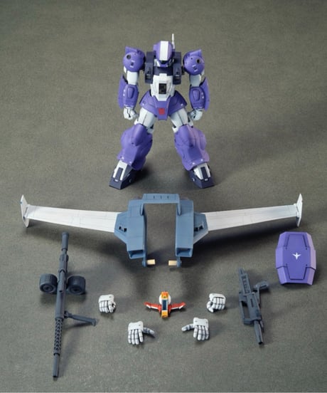 【予約】銀河漂流バイファム 1/144 スケール 色分け済みカラーレジンキャスト製組立キット トゥランファム 再販　［ＲＣベルグ］