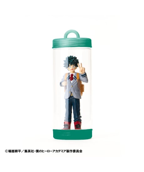 【送料無料】モバイルフィギュア 緑谷出久/爆豪勝己/麗日お茶子　全3種　［ジェンコ］