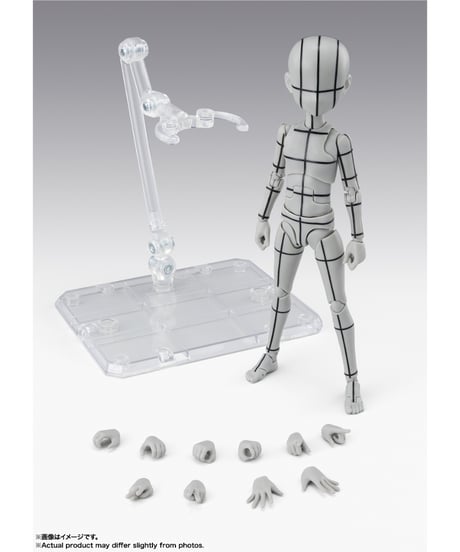 【予約】【送料無料】S.H.Figuarts ボディくん -杉森建- Edition-ワイヤーフレーム-(Gray Color Ver.)　［バンダイ］　【8月発売予定】