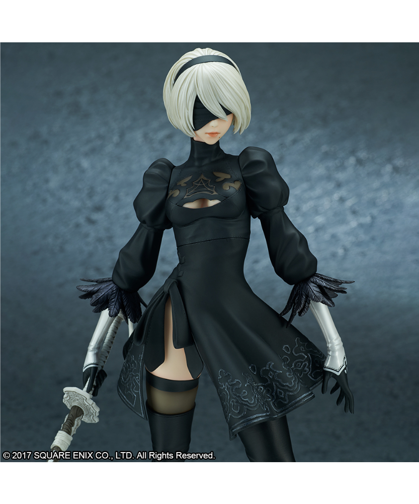 NieR:Automata 2B (ヨルハ 二号 B型) ＜DX版＞ PVC塗装済完成品 ［ス