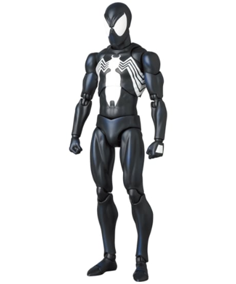 【送料無料】マフェックス No.147 MAFEX SPIDER-MAN BLACK COSTUME (COMIC Ver.)　［メディコム・トイ］