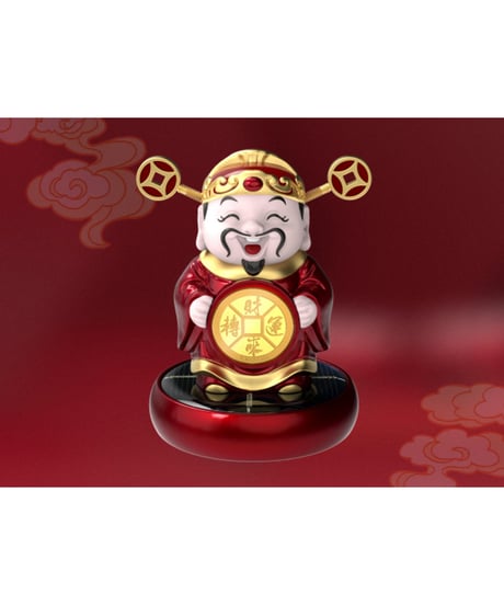 財運到来 財神様　塗装済み完成PVCフィギュア　［Shenzhen Mabell Animation Culture Development Co., Ltd.］