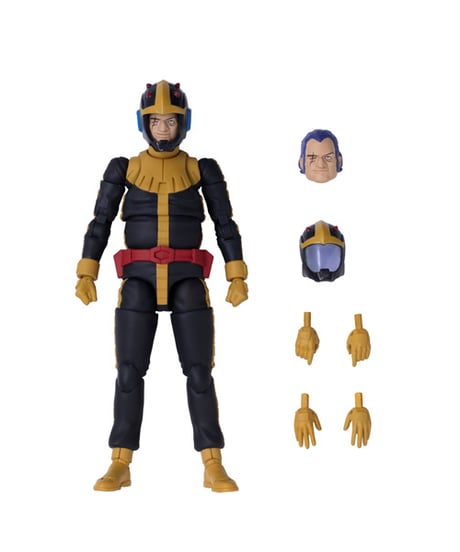 【予約】【送料無料】G.M.G. COLLECTION 15 機動戦士ガンダム ジオン公国軍 黒い三連星 マッシュ ノーマルスーツVer.　彩色済み完成品可動フィギュア　［メガハウス］