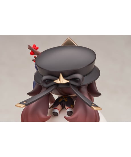原神 胡桃 ちびキャラゆらゆらスタンド（再販）　PVC＆ABS製塗装済み完成品　［APEX-TOYS］