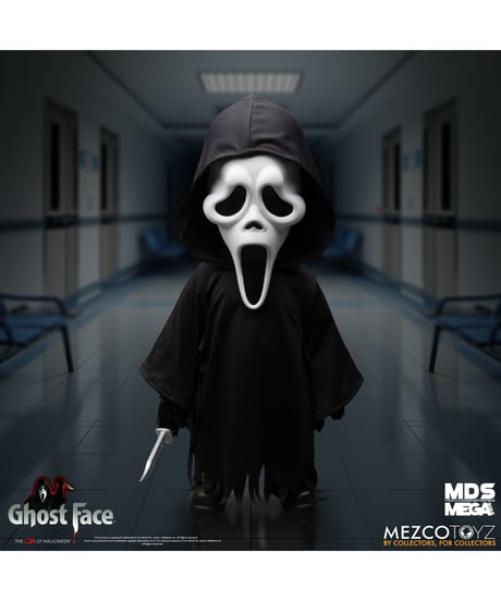 【予約】【再生産】MDS デザイナーシリーズ/ アイコン・オブ・ハロウィン: ゴーストフェイス 15インチ メガスケール フィギュア　［メズコトイズ］