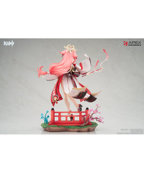 【予約】原神 八重神子・浮世笑百姿Ver.　1/7スケール　塗装済み完成品　［APEX-TOYS］