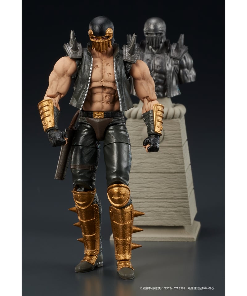 北斗の拳ジャギーPVC製 ATBC-PVC製彩色済完成品 Death Skull Jagi Soushi Hirose ver
