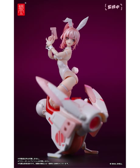 サイクロンバニー号＆ギアセット 1/12 完成品アクションフィギュア