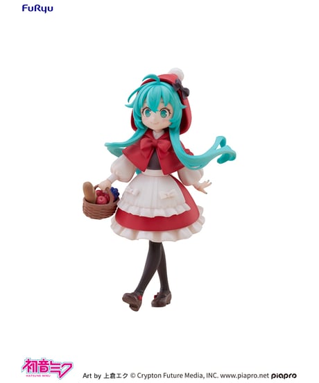 デスクトップフェアリー 初音ミク 赤ずきんver.　プラスチック製 塗装済み完成品　[フリュー]