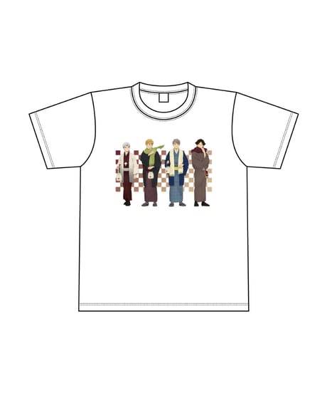 【予約】【送料無料】ハイキュー!! オリジナルＴシャツ 和装（宮侑、宮治、北、角名）　［東宝］