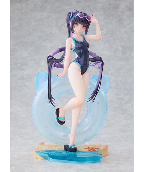 【予約】チェシャ猫Mika 水着Ver.　1/7スケール　塗装済み完成品　Rosuuriオリジナルキャラクター　［Solarain］