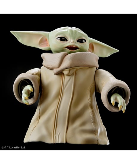 【送料無料】1/4 グローグー　スター・ウォーズ　マンダロリアン　プラモデル