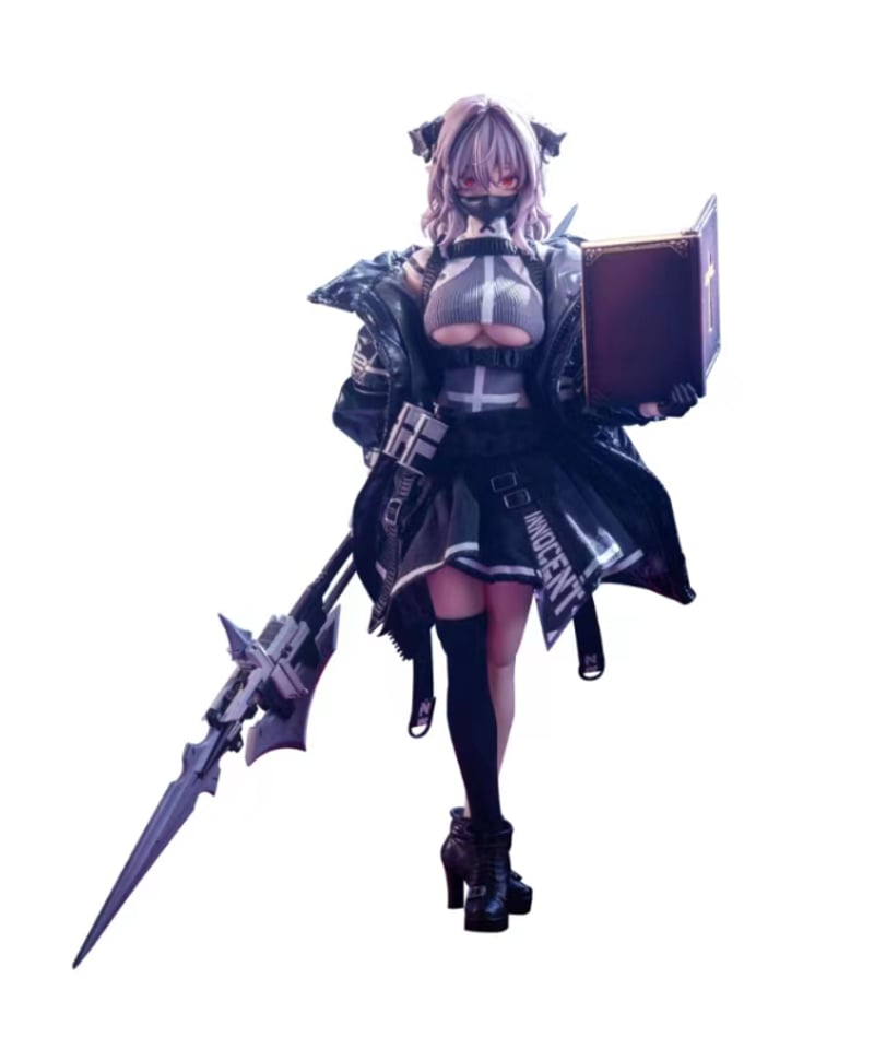 pocket artシリーズ PA009 サキュバスシスター フリーデ 通常版 1/12