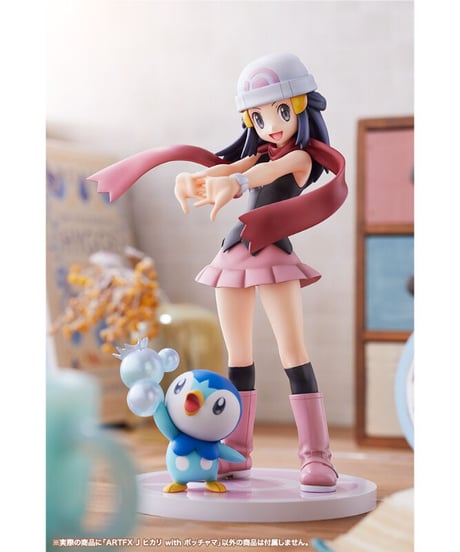 ARTFX J ヒカリ with ポッチャマ（再生産）1/8スケールフィギュア　PVC塗装済み完成品『ポケットモンスター』シリーズ