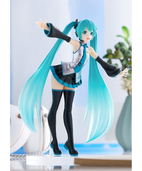 POP UP PARADE初音ミク クリアカラーVer.　キャラクター・ボーカル・シリーズ01　塗装済み完成品