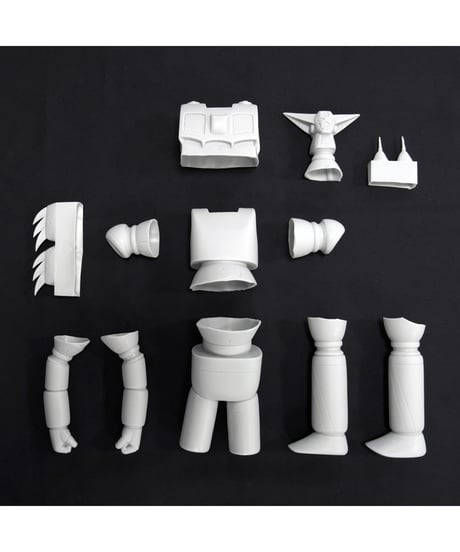 ゲッターロボ　ソフビキット復刻版　ソフトビニール製組立キット