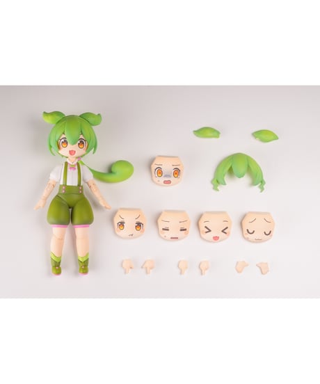 プラフィア ずんだもん　1/12 スケールプラスチックキット