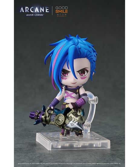 Arcane　ねんどろいど ジンクス (ARCANE Ver.)　塗装済み可動フィギュア