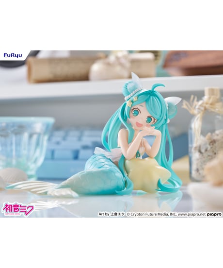 【予約】デスクトップフェアリー 初音ミク 人魚姫ver.　塗装済み完成品　［フリュー］