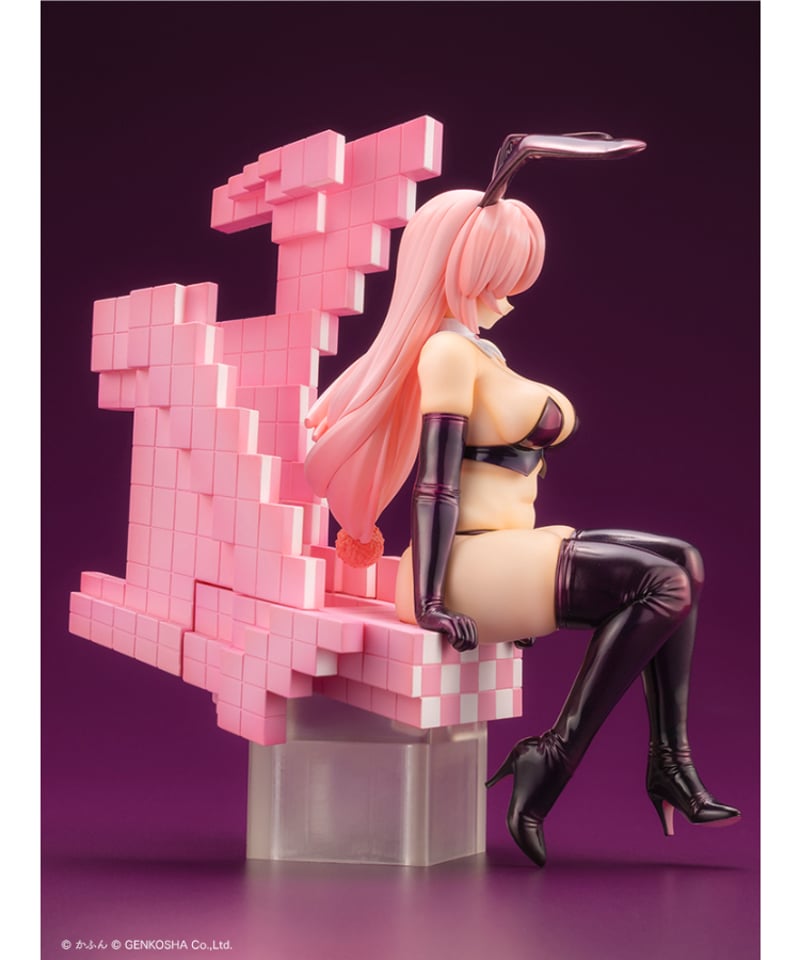ピンクのうさぎ♡ 予約】欺き兎 Sitting Bunny by かふん 1/7 PVC塗装済み完成品