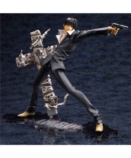 ARTFX J ニコラス・D・ウルフウッド リニューアルパッケージver.（再生産）　PVC塗装済み完成品　1/8スケールフィギュア【劇場版トライガン Badlands Rumble】