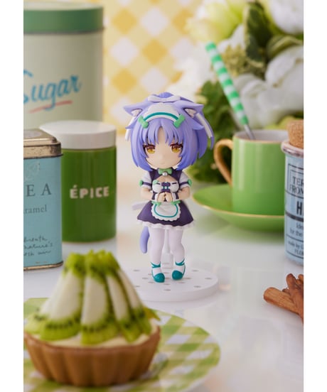 ネコぱら　ミニフィギュア100! (ショコラ/バニラ/アズキ/ココナツ/シナモン/メイプル)　全６種　PVCフィギュア