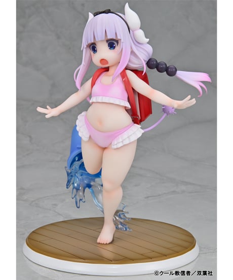 カンナカムイ　おうちでワクワク水着Ver.　小林さんちのメイドラゴン　1/6スケール塗装済完成品