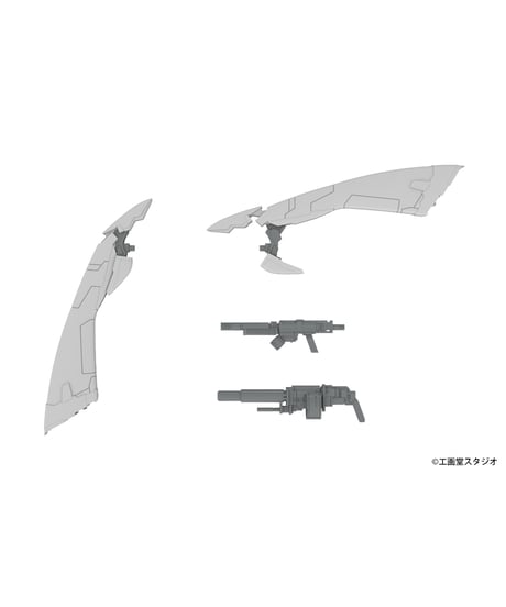 POWERDoLLS2　拡張セットA  5inM 1/48 装甲歩兵用[エンジェルウイング＆M51グレネード＆DSG12SMG］